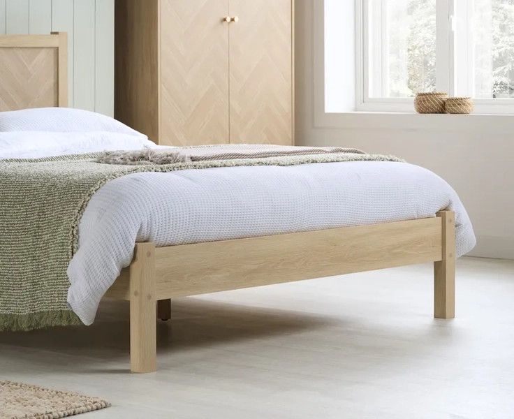 Lecce Oak Bed Frame